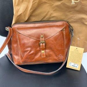 Patricia Nash Avellino Tan Cross Body Bag